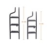 DUOYU Universal Foldable Tailgate Ladder Accessories Aluminium Alloy Tailgate Step