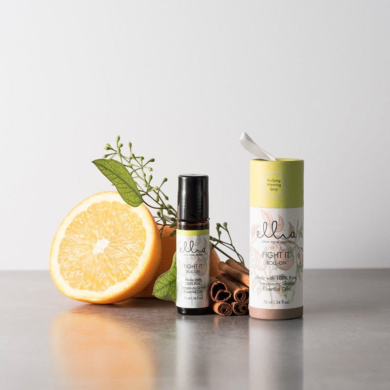 Ellia Essential Oil Roll-On | Fight It Blend| 10ml, 100%