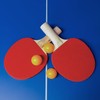 D B DIVERSIONESBAGO Juego De 2 Raquetas De Ping Pong