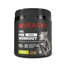 Musashi Pre Workout Lemon Lime 225g