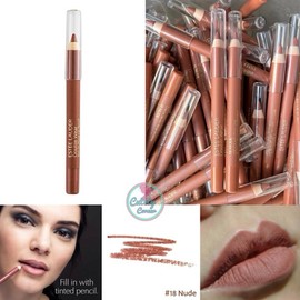 Estée Lauder Lot of 10 Estee Lauder Double Wear Stay-in-Place Lip Pencil #18 nude Travel Size