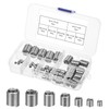 Bczhieulw 60 pieces self-tapping thread insert set for repairing the