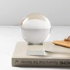 3 inch(80mm) Clear Crystal Ball Globe with Clear Crystal Stand