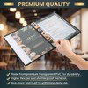 AMGSH 12 Pack Menu Covers 8.5 x 11 Inch, 2