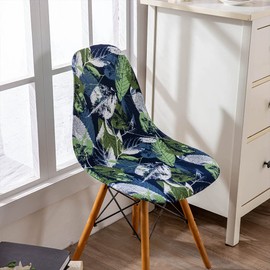 Dining Room Chair Covers, Scandinavian Chair Covers for Dining Room, Stretch, Scandinavian Chair Covers, Chair Covers in Curved Shape, Set of 4