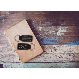 Love You Gift Keychain | Don't Do Stupid S | Drive Safe Keychain For Him Best Sweet 16 Gifts for Boy, Girl, New Driver Gifts on Graduation, Birthday, Christmas for Him Her - Black Leather