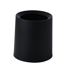 ETRAVEL Desk Trash Can Desktop Trash Can Stylish Mini Trash Can Trash Can Trash Can Trash Bag Hidden Mini 2L Bathroom Bedroom Office (Black)