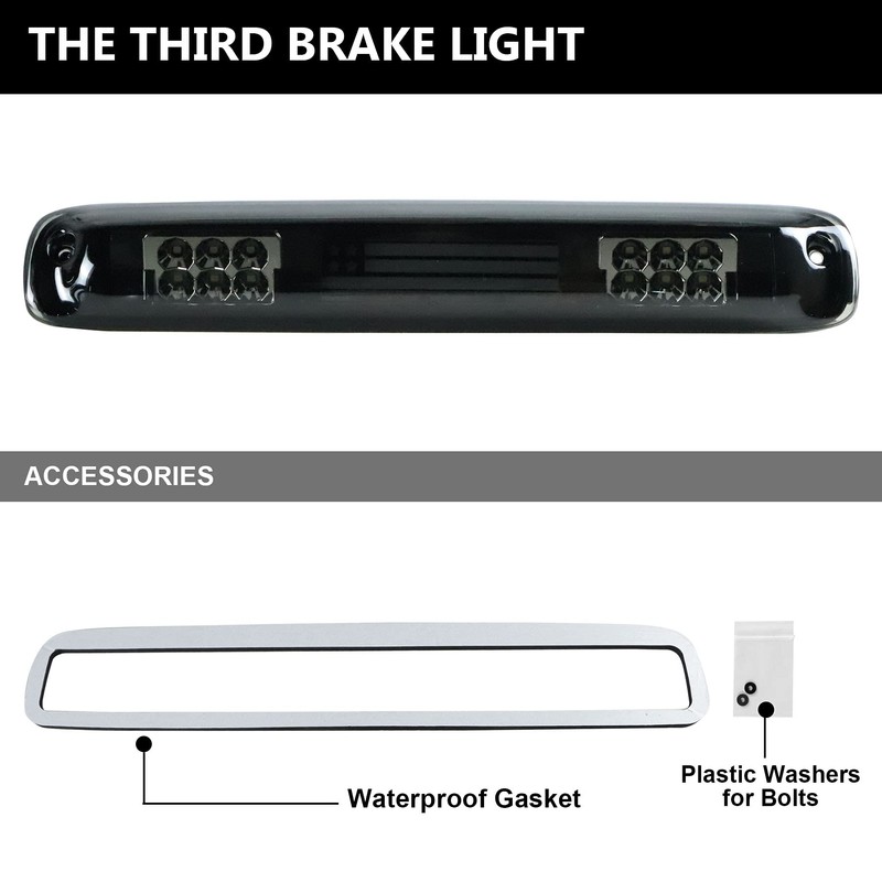 Tresound LED Third 3rd Brake Light for 1999-2007 Chevy Silverado