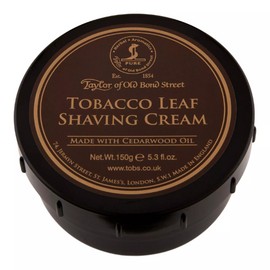 Taylor of Old Bond Street Tobacco Leaf Shaving Cream 150 g. Shaving Cream & Gel