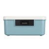 9L Capacity Lockable Storage Trunk for Files Document Organizer Double