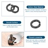sourcing map M10 Split Lock Washer, 100Pcs Carbon Steel Spring
