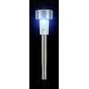 Trade One Stainless Steel Solar Garden Light, Rainbow, Silver