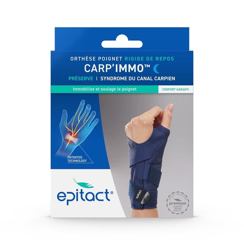 Epitact – Orthese für Karpaltunnelsyndrom – Carp'IMMO – rechte Hand