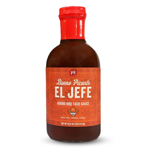 PS Seasoning El Jefe Adobo BBQ Taco Sauce - Smoky
