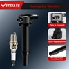 STZJAYE UF499 Ignition Coil & Iridium Spark Plug Set of