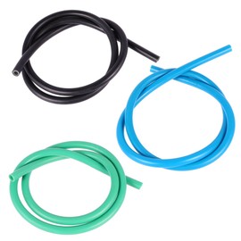 KOMBIUDA 3pcs Custom Latex Resistance Tubings High Elasticity Lightweight Safe Materials for Home Sports Training Random Color