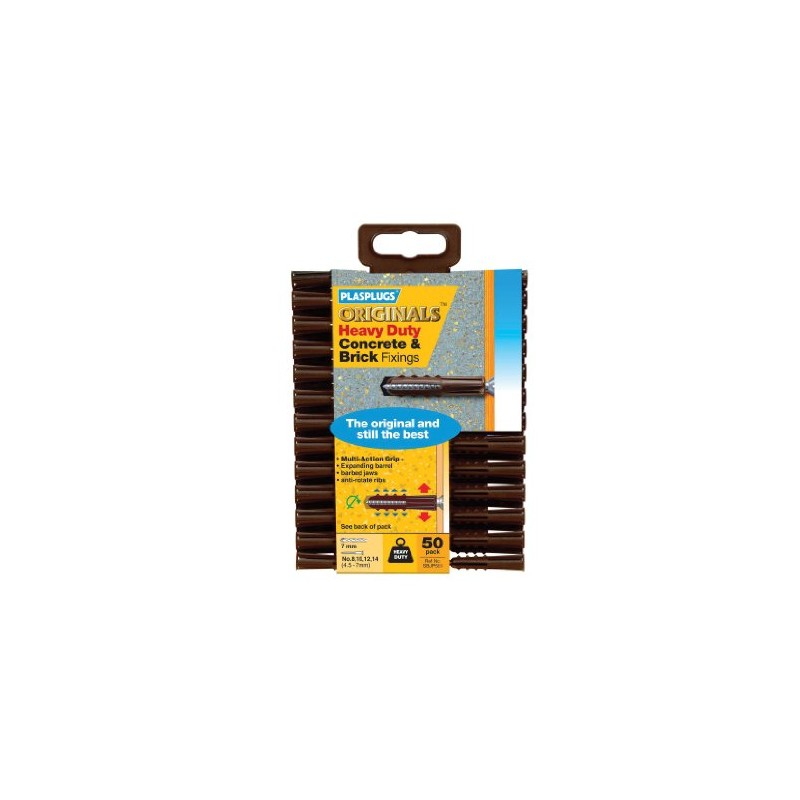 Plasplug SBJP551 Heavy-Duty Multifix Fixings