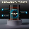Preworkout Elite 120 Cápsulas Suplemento Vitalbotanics Sabor Sin sabor