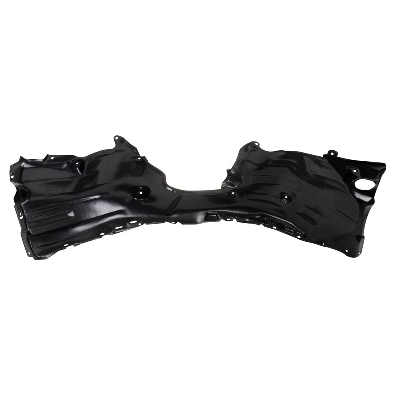 TRQ Front Right Inner Fender Liner Black Passenger Side Compatible