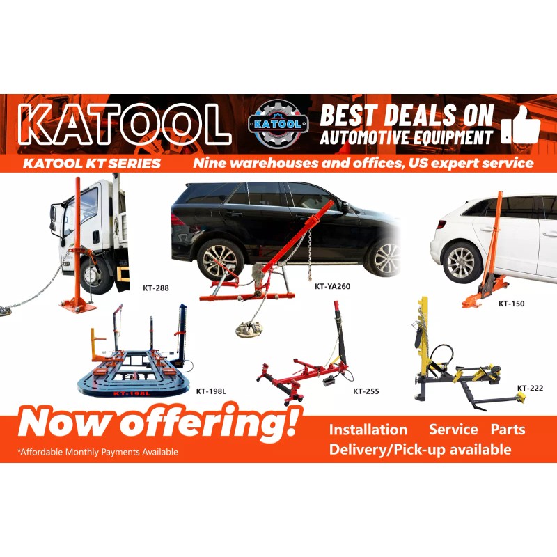 KATOOL Auto Body Floor Anchor Pot Set DIY 10 Ton