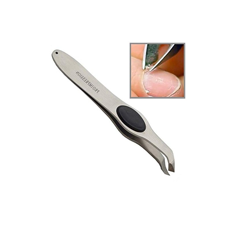 Pro Impressions Tweezer Style Cuticle Nipper, 4mm Size