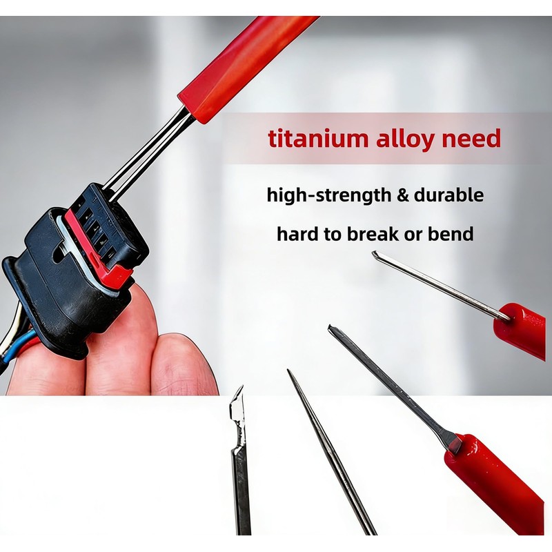 RQG 26pcs Terminal Removal Tool Kit, Depinning Too Kit Automotive,