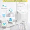 WiFi Extender WiFi Signal Amplifier,WiFi Extender, 4 Antennas, 2 LAN