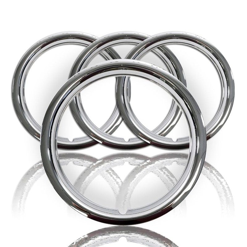 Set of Four 18" Chrome ABS 1 1/2' Deep Wheel