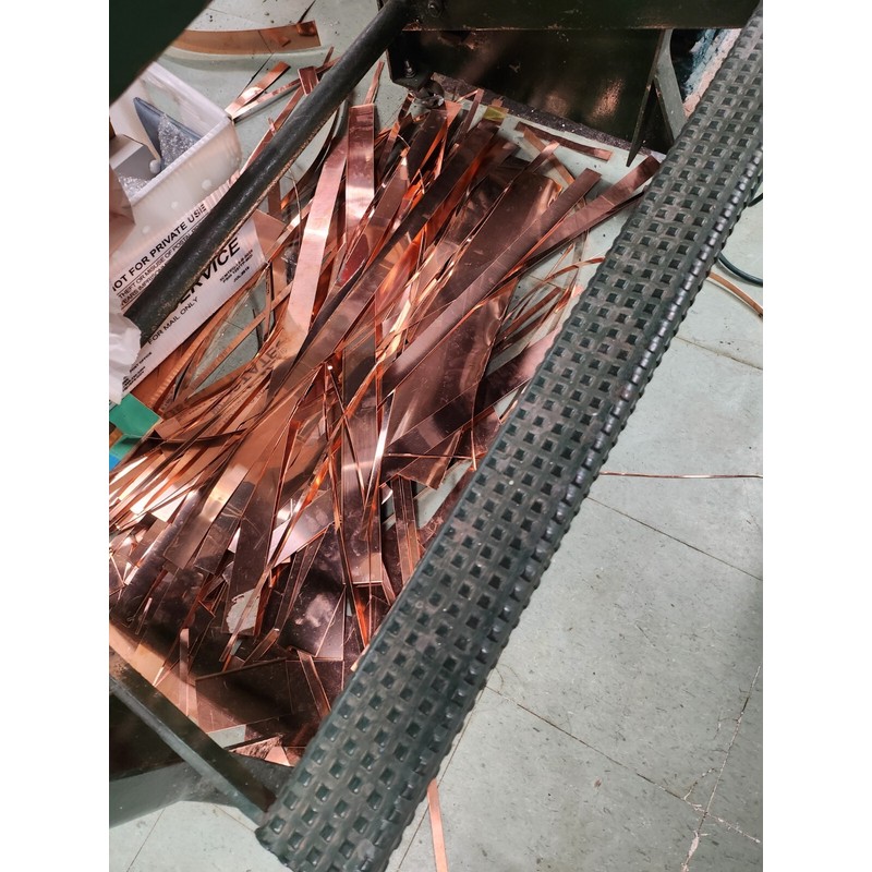 scrap copper sheet metal 1 POUND C110 pure copper 16