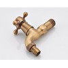 MINAKIKO Antique Scandinavian Style Faucet (Choice of Variations), Brass, Gardening,