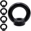 MejaRizon Pack of 5 Ring Nuts M10, 304 Stainless Steel