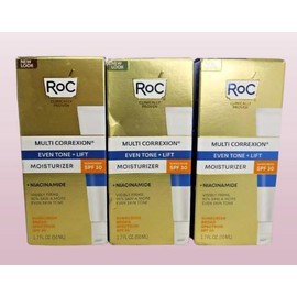 ROC MULTI CORREXION EVEN TONE + LIFT MOISTURIZER SPF 30 1.7 OZ BOXED LOT OF 3