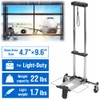Japard Extra Small Smallest Carrying Cart for Hand Luggage, Loadable
