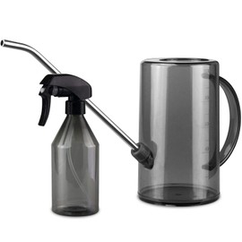 Atomizador Plantas Regadera de Plantas Regadera de Plantas de Acero Inoxidable con Boquilla Larga Botella de Pulverización Fina para Regar Plantas de Interior y Exterior Suculentas y Flores Bonsái