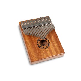 GEWA Kalimba thumb piano mahogany, motif reeds, 21 steel reeds, tunable, incl. bag, tuning hammer, instructions