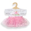 Heless 1820 - Ballerina Kleid Maria, für Puppen, Größe 28