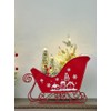 Mini Elk Sled Decoration Christmas Decorations Sleigh Car