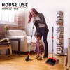 2-Pack is More economical,Brooms with Dustpan Combo Set， with 52"