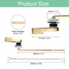 sourcing map Toilet Handle Replacement Kit, Universal Front Mount Toilet