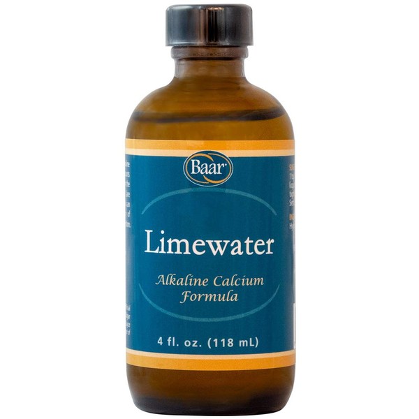 Baar Lime Water, Alkaline Calcium Formula, Concentrate, 4 oz