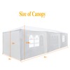 Folding Canopy Outdoor Party Wedding Tent Portable Instant Shelter Storage
