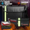 SEKAM Large Fireproof Bag with Reflective Strip (17 x 12