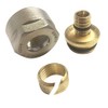 Compression Fitting 16 x 2 mm with Euro Cone 3/4
