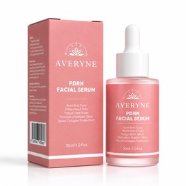 Averyne Salmon DNA PDRN Serum 30ml, Hyaluronic Acid, Vitamin C & Peptides, Hydrating Face Serum for Plump, Radiant Looking Skin, 1.01 fl. oz