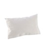 Eliga Sauna Neck Pillow with Terry Cloth Cover, White, 30