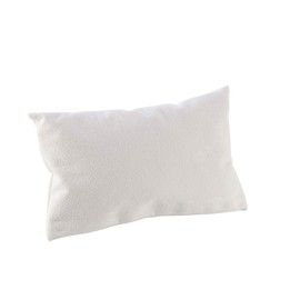 Eliga Sauna Neck Pillow with Terry Cloth Cover, White, 30 x 20 cm, 8658