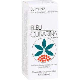 ELEU Curarina Drops 1 ml Taiga Root Fluid Extract 50 ml