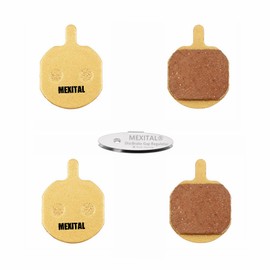 MEXITAL 2 Pairs of Bicycle Disc Brake Pads, High Performance Brake Pads for Hayes So1e, Sole, MX-2, mx-2xc, MX-3, MX-4, MX-5, cx expert, gx-c, GCX, GX-2, CX Pro, CX S17-2