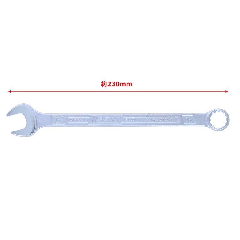 Hazet 600N-16 Combination Wrenches
