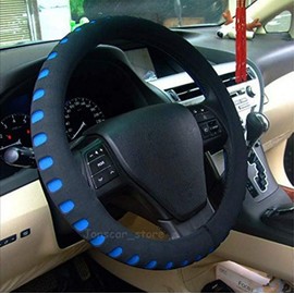 Rayauto Automotive Steering Wheel Cover - Soft & Breathable EVA Foam Cover Fit for Car Steering Wheel with 38cm/15 Diameter (Blue)